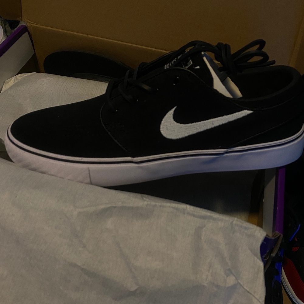 Nike Zoom Stefan Janoski+ SB Black White